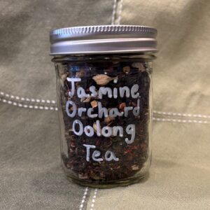50 g mason jar of Jasmine Orchard Oolong Tea
